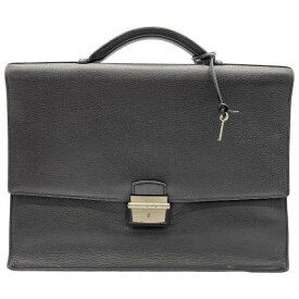 Cartier カルティエ パシャ ドゥ ビジネスバッグ ブリーフケース ハンドバッグ 手持ち鞄 カーフスキン ブラック