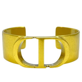 Christian Dior クリスチャンディオール ブレスレット バングル アクセサリー ジュエリー 小物 ロゴ GP ゴールド