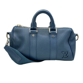 LOUIS VUITTON ルイ ヴィトン M81003 アエログラム キーポル XS 2way ハンドバッグ ショルダーバッグ ミニバッグ トリヨンレザー ブルー