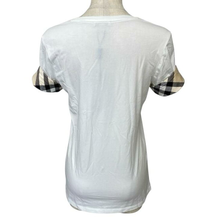 楽天市場】【未使用】BURBERRY バーバリー 3877317 ブリット 半袖 BURBERRY ホワイト Tシャツ 未使用