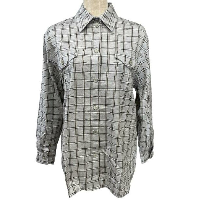 楽天市場】【未使用】BURBERRY バーバリー 8044808 長袖 チェック 