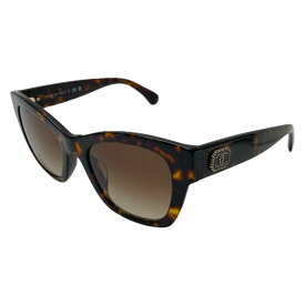CHANEL シャネル 5478-A c.714/S5 51□21 140 サングラス アイウェア ココマーク ロゴ プラスチック べっ甲 ブラウン