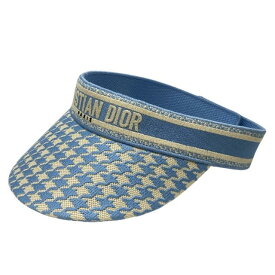Christian Dior クリスチャンディオール 21PDP978X132 30モンテニューバイザーキャップ サンバイザー バイザー ロゴ ブルー ホワイト