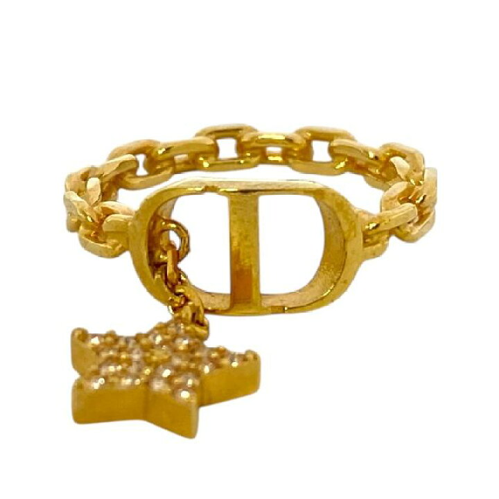 楽天市場】Christian Dior ディオール PETIT CD スター リング 指輪 