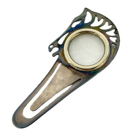 HERMES エルメス シュバル ルーペ 拡大鏡 ブックマーカー 馬 ホース アニマル メタル ロゴ シルバー