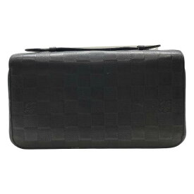 LOUIS VUITTON ルイヴィトン CA0250 ダミエ アンフィニ ジッピーXL セカンドバッグ クラッチバッグ 長財布 レザー オニキス ブラック