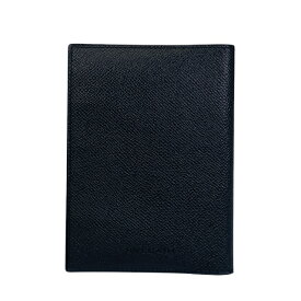 ブルガリ ブルガリブルガリ パスポートケース カードケース パスケース 二つ折り ロゴ レザー ブラック BVLGARI