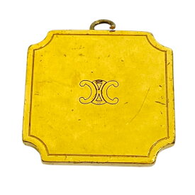 セリーヌ トリオンフ ネックレストップ ペンダントトップ チャーム アクセサリー ジュエリー ロゴ プレート GP ゴールド CELINE レディース 女性 メンズ 男性 ユニセックス ギフト プレゼント バッグ カバン 財布 小物 ジュエリー