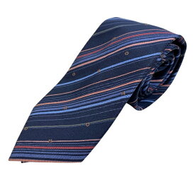 ルイ ヴィトン クラヴァット モノグラム ネクタイ レギュラータイ ストライプ ロゴ シルク ネイビー ピンク LOUIS VUITTON 正規品 安心品質 メンズ ブランドネクタイ 高級感 シルクタイ フォーマル ビジネス プレゼントにもおすすめ