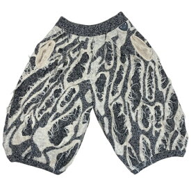 未使用 ルイヴィトン FOKP99VZ9 ニットバミューダパンツ ボトムス ウール リネン レディース LOUIS VUITTON [サイズL] 正規品 安心品質 ブランドファッション 高級感 カジュアル スタイリッシュ