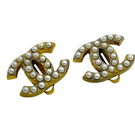 シャネル イヤリング 01A ココマーク フェイクパール ゴールド GP アクセサリー ジュエリー CHANEL レディース 高級感 上品デザイン 人気モデル