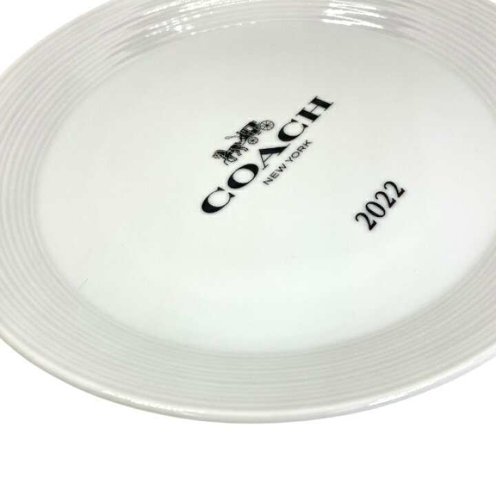 楽天市場】未使用 コーチ ノベルティ プレート 2022年限定冬 プレート 
