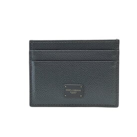 ドルチェ&ガッバーナ BP0330 AZ602 8H708 カードケース カードホルダー パスケース 名刺入れ ロゴ グレー レザー DOLCE&GABBANA メンズ 人気 定番 上品 高級感 ビジネス