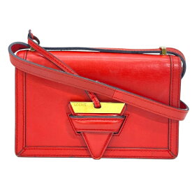 ロエベ バルセロナ ショルダーバッグ クロスボディバッグ 肩掛け 斜め掛け ロゴ レザー レッド LOEWE レディース 人気 定番 上品 高級感 エレガント