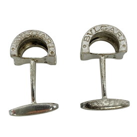 ブルガリ ビー・ゼロワン カフリンクス カフス カフスボタン アクセサリー ロゴ SV925 シルバー B-zero1 BVLGARI ユニセックス 人気 定番 上品 高級感 モード