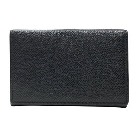 ブルガリ コインケース コインパース 小銭入れ カードケース ロゴ ブラック グレインレザー 282608 BVLGARI 正規品 安心品質 中古 コンパクト 実用的