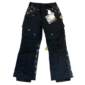 未使用 マスターマインド×バートン スノーボード パンツ ゴアテックス 12179100002 ブラック ポリエステル Mastermind×BURTON メンズ 未使用 限定 防水性 快適性 機能的