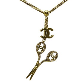 シャネル シザーネックレス ペンダント アクセサリー 小物 ココマーク ハサミ ラインストーン GP 02P CHANEL アイコニック モチーフ性 デザイン性 コレクション