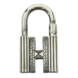 エルメス SV925 トゥアレグ カデナ パドロック Hモチーフ チャーム 小物 アクセサリー シルバー HERMES 民族意匠 手彫り 造形美 希少価値