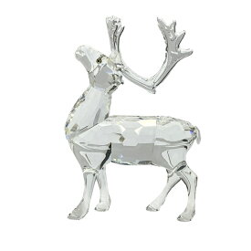 スワロフスキー トナカイ オブジェ フィギュリン インテリア 置物 クリスタル 2005年 廃盤品 SWAROVSKI 空間演出 高級感 収集価値