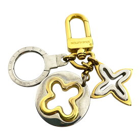 ルイ ヴィトン キーホルダー キーリング チャーム ポルトクレ アンソレンス メタル ゴールド シルバー ロゴ M66133 LOUIS VUITTON 上品 洗練 高級感 存在感 実用性