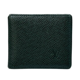ルイ ヴィトン タイガ ポルトモネ ボワット コインケース 小銭入れ レザー エピセア グリーン M30384 LOUIS VUITTON 上品 高級感 洗練 コンパクト 実用的 ミニマル 使いやすい 持ち運び便利 デイリー スタイリッシュ 長く使える