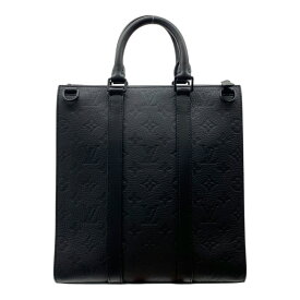 ルイヴィトン モノグラム サックプラクロス ハンドバッグ トリヨン レザー ブラック 黒 M59960 LOUIS VUITTON 上品 高級感 洗練 スタイリッシュ エレガント モード コーデ映え デイリー ラグジュアリー 存在感 長く使える