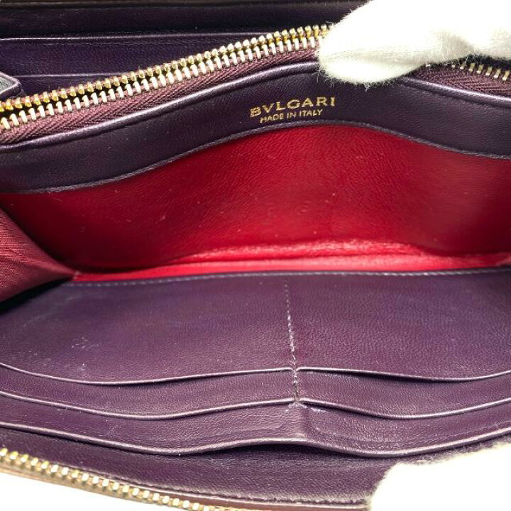 楽天市場】BVLGARI ブルガリ 財布 長財布 ロングウォレット L字 