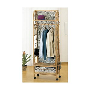 Hanger Rack 上棚付スリムハンガーラック 幅60cmタイプ【I-W-669】