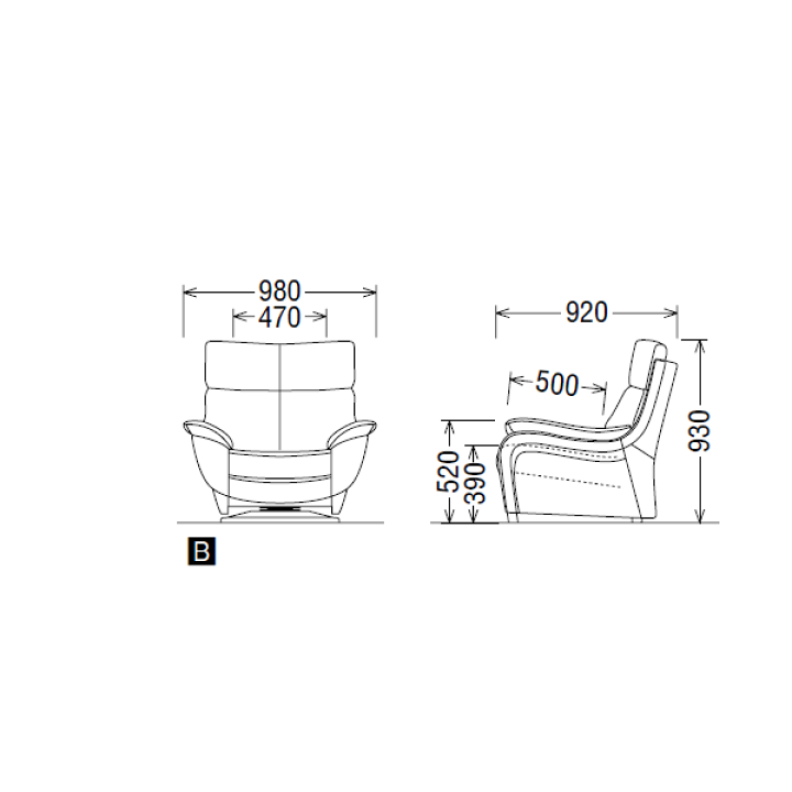 カリモク　ソファ/　ZT73モデル　本革張　肘掛椅子（回転式）　【COM　オークD・G・S/リーベル】【ZT7307】 |  エコノミーオフィス-オフィス家具