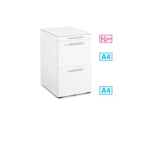 コクヨ GTAワゴン(T3ショート) ペントレー引き出し付きタイプ 奥行600デスク用 シリンダー錠【DGT-FT3Y45-※1】