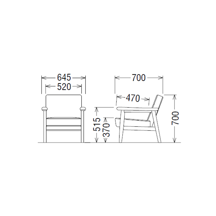 カリモク　ソファ　1人掛け　応接ソファ /WS11モデル　合成皮革張　肘掛椅子【WS1120BW】 | エコノミーオフィス-オフィス家具