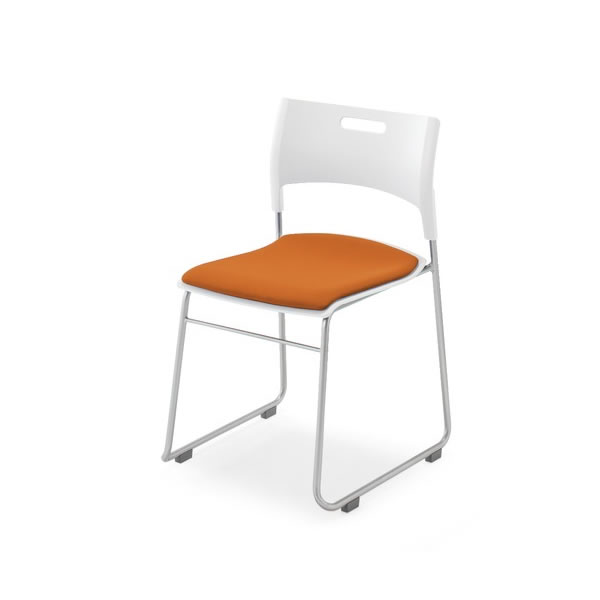Campus コクヨ Chair 垂直スタックタイプ（座クッション付）【CAC-P14-F】 キャンパスチェアー 教育施設用家具 スタッキングチェア