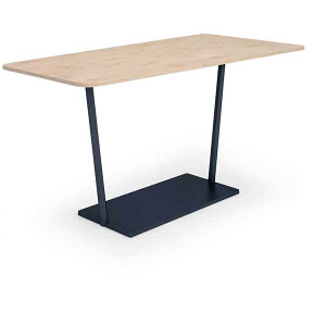 コクヨ ミドルハイテーブル【リージョン】T字脚・台形 幅1800×高さ900mm(リノリウム天板)【LT-RGD189MH】