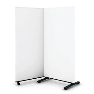 コクヨ 会議サポートツール ホワイトボードスクリーン 2連 高さ1500mm【B03-P215S1S1-2】