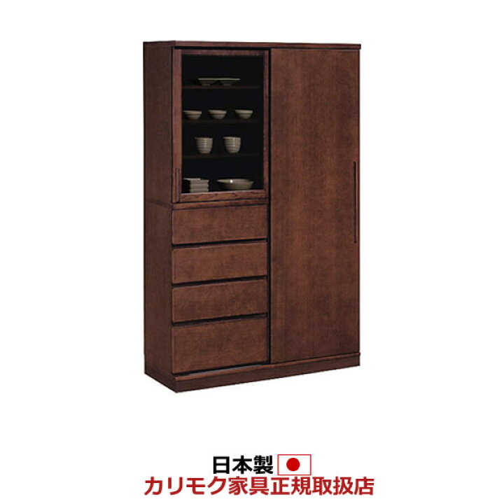 楽天市場】カリモク 食器棚 幅1154mm 高さ1909mm【EU4150 