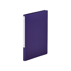 【10月24日20時-27日9時59分までエントリーで2点購入P5倍・3点以上でP10倍】リヒトラブ パンチレスファイルZ式 F-347-13紺 A4 タテ型 収納枚数:コピー用紙120枚