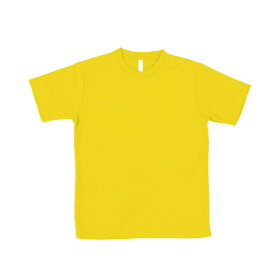 アーテック ATドライTシャツ S イエロー 150gポリ100% #38360 運動会 発表会 イベント シャツ Tシャツ 衣料