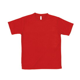 アーテック ATドライTシャツ S レッド 150gポリ100% #38372 運動会 発表会 イベント シャツ Tシャツ 衣料