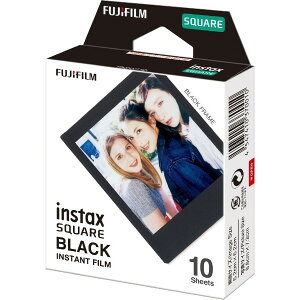 y101420`17959܂őSi|Cg2{zFUJIFILMxmtC XNGAtB instax SQUARE ubNt[ INSTAX SQUARE BLACK FRAME WW1