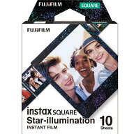 FUJIFILM 富士フィルム チェキスクエア用フィルム スターイルミネーション STAR ILLUMI 10枚入り 16633495