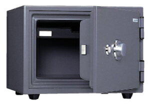 【10月14日20時〜17日9時59分まで全品ポイント2倍】日本アイ・エス・ケイ(旧キング工業)HOME SAFE<家庭用耐火金庫> キングスーパーダイヤル耐火金庫 KS-20SD DG ダークグレー 1時間耐火性能試験