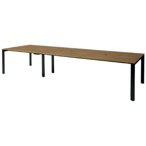 【最大2,000円オフCOUPON 11月1日-6日9時59分まで】プラス フリースタイルテーブル MR-3612SQH NA/BK 740186