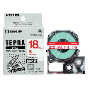 �y12/20(�y)24h���聚���I��2�l��1�l���ő�S�z�|�C���g�o�b�N���v�G���g���[�z�L���O�W����KING JIM�� �e�v��PRO�e�[�v ���S�����x�� ���^�ԕ��� 18mm SS18RW