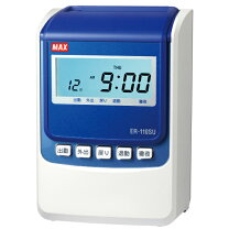 楽天市場】タイムレコーダー max er－110s〓の通販