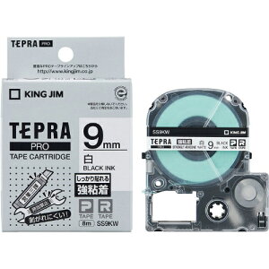 �L���O�W����KING JIM���e�v���uPRO�v�e�[�v�J�[�g���b�W ���S�����x���@���^������ SS9KW�@9mm���@8m