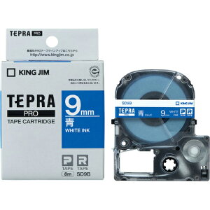 �y12/20(�y)24h���聚���I��2�l��1�l���ő�S�z�|�C���g�o�b�N���v�G���g���[�z�L���O�W����KING JIM���e�v���uPRO�v�e�[�v�J�[�g���b�W�@�J���[���x��(�r�r�b�h)�@�^������ SD9B�@9mm���@8m