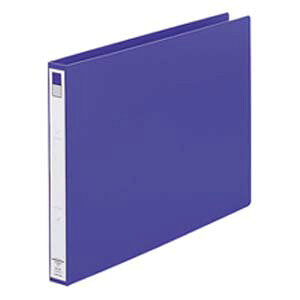 【最大2,000円オフCOUPON 11月1日-6日9時59分まで】LIHIT LAB.<リヒトラブ>リングファイル<カドロック&Tリング>A3E 青色 F876U-8