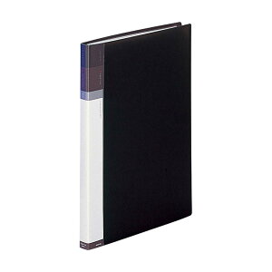 【最大2,000円オフCOUPON 11月1日-6日9時59分まで】LIHIT LAB.<リヒトラブ>クリヤーブック・ルポワイド A4S 30P 黒 N4613-24