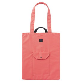 LIHIT LAB (リヒトラブ) ALCLEA デイリートートバッグ コーラルピンク A7927-12 ケース 縫製 買い物 ショッピング 肩掛け 赤 桃色